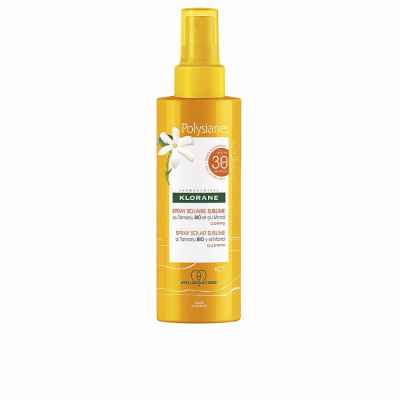 POLYSIANE MONOÏ Y TAMANU BIO spray solaire corps SPF30 200 ml