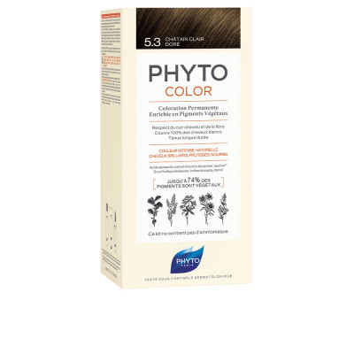 PHYTOCOLOR 5.3-castaño claro dorado 4 u