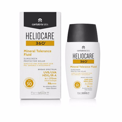 HELIOCARE Crème solaire fluide 360° tolérance minérale SPF50 50 ml