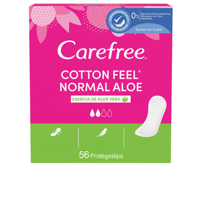 CAREFREE COTTON protecteur d& 39 aloès 56 u