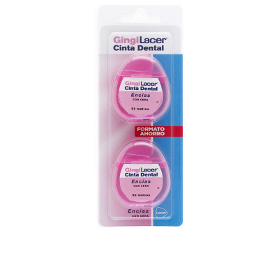 PACK DE RUBAN DENTAIRE GINGILACER 2 x 50 mètres