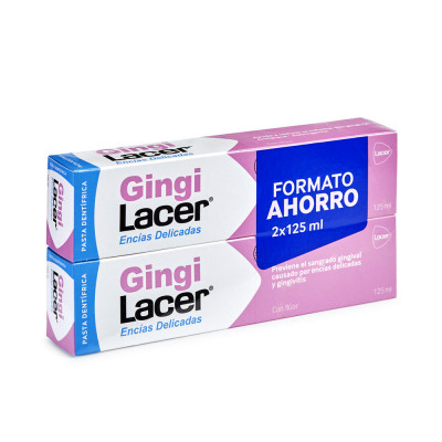 PACK DENTIFRICE GINGILACER 2 x 125 ml