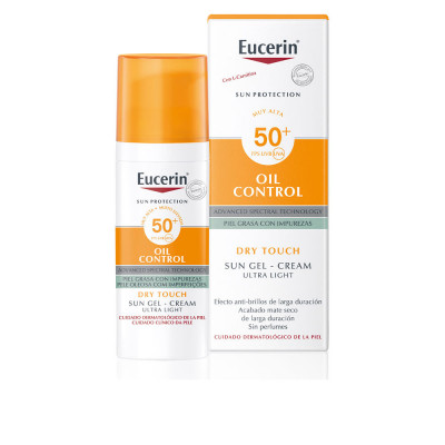 SUN FACE OIL CONTROL Gel-crème TOUCHER SEC SPF50+ 50 ml