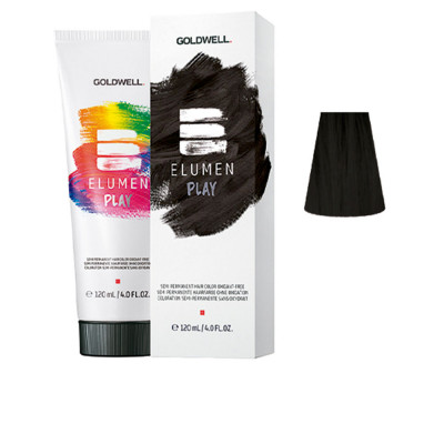 ELUMEN PLAY semi permanent hair color oxidant-free black 120 ml