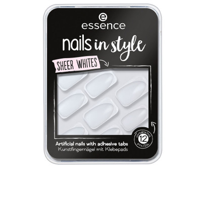 NAILS IN STYLE uñas artificiales 11-sheer whites