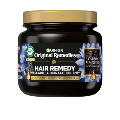 ORIGINAL REMEDIES masque au charbon magnétique 340 ml