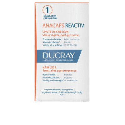 ANACAPS REACTIV Complément alimentaire pour chute de cheveux réactiv