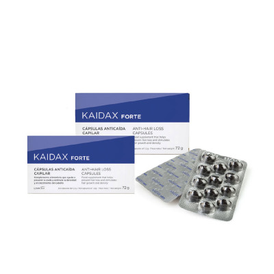 KAIDAX FORTE CAPSULES ANTICHUTE PACK 2 x 60 unités