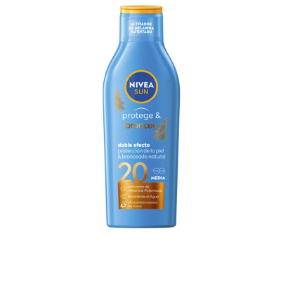 Lait PROTECTION SOLAIRE&BRONZAGE SPF20 200 ml