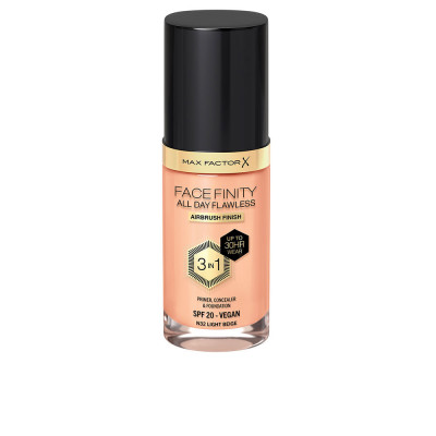 Base, correcteur et fond de teint FACEFINITY 3EN1 32-beige clair 30 ml