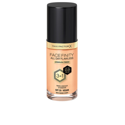Base, correcteur et fond de teint FACEFINITY 3IN1 44-warm ivory 30 ml