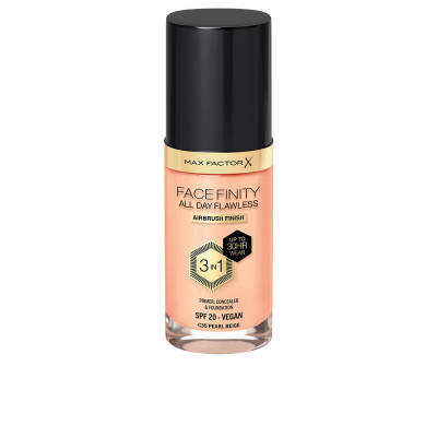 FACEFINITY 3IN1 primer, correcteur & fond de teint 35-beige perle 30 m