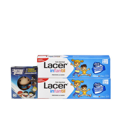 ENFANTS gel dentaire duo fraise + cadeau 2 x 75 ml 2 u