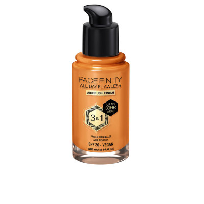 FACEFINITY ALL DAY FLAWLESS fond de teint 3 en 1 W89-warm praline 30 m