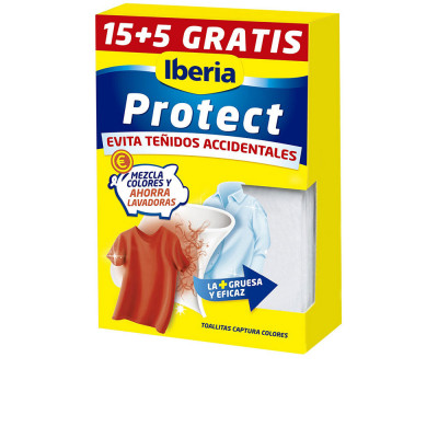 IBERIA PROTEC lingettes absorbant les couleurs 20 u