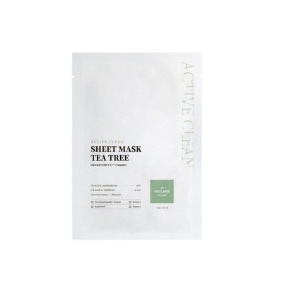 ACTIVE CLEAN masque en tissu arbre à thé 23 gr