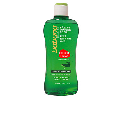 Gel SOLAIRE ALOE VERA APRÈS SOLEIL effet glace 200 ml