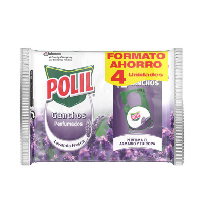 POLIL parfumeur anti-mites lavande x 4u