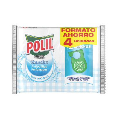 POLIL parfumeur anti-mites cologne x 4u
