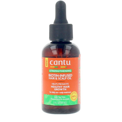 Huile pour cheveux et cuir chevelu INFUSÉE À LA BIOTINE 59 ml