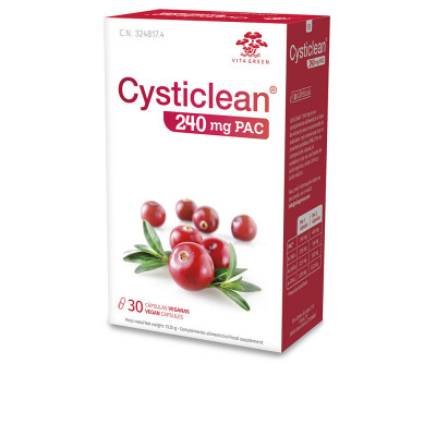 CYSTICLEAN CLASSIC 240 mg de capsules PAC et Canneberge 30 unités