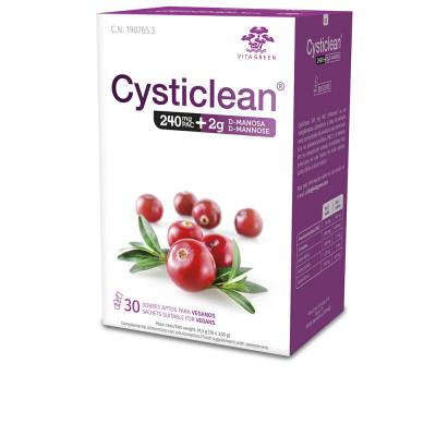 CYSTICLEAN D-MANNOSE avec 240 mg de PAC et sachets de canneberge 30 un
