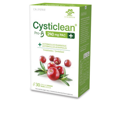 CYSTICLEAN ProB 240 mg PAC et probiotiques avec capsules de canneberge