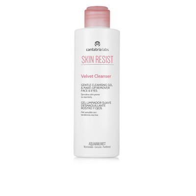 SKIN RESIST VELVET gel nettoyant doux visage et yeux 200 ml