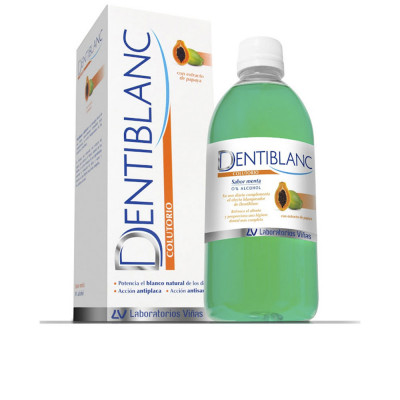 DENTIBLANC Bain de bouche sans alcool Menthe 500 ml