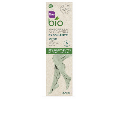 Masque dépilatoire EXFOLIANT BIO NATUREL 200 ml