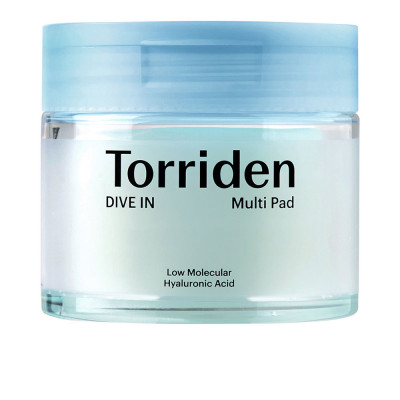 Coussinets pour le visage à l& 39 acide hyaluronique de faible poids
