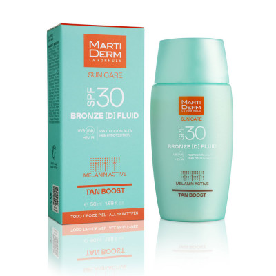 SUN CARE BRONZE [D] fluide bronzant crème solaire SPF30 50 ml