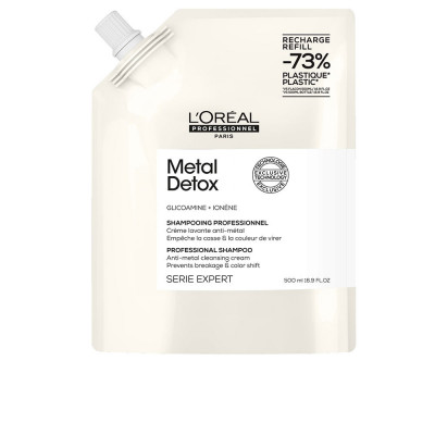 METAL DETOX Shampoing cheveux abîmés recharge 500 ml