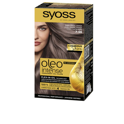 Teinture sans ammoniaque OLEO INTENSE 7-56-blond cendré lavande 5 u