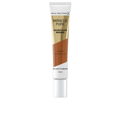 Poudre bronzante MIRACLE PURE 001-Clair à Moyen 15 ml