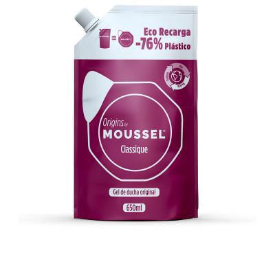 MOUSSEL CLASSIQUE gel douche original recharge 650 ml