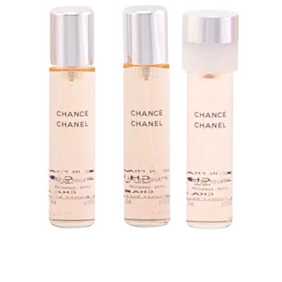 CHANCE eau de toilette vaporisateur twist & spray 3 recharges 3 x 20 m