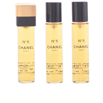 Nº 5 eau de toilette recharges vaporisateur de sac 3 x 20 ml