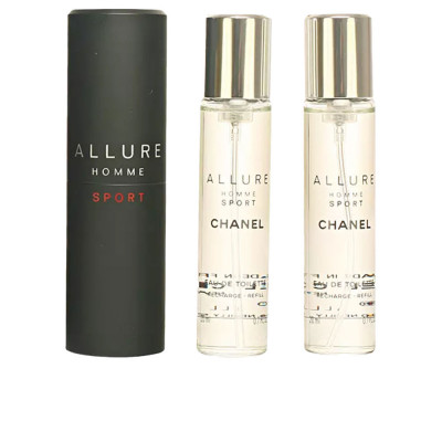 ALLURE HOMME SPORT eau de toilette vaporisateur nomade et ses deux rec