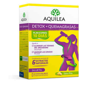 Détox et Brûleur de Graisse 10 Sticks Buvables