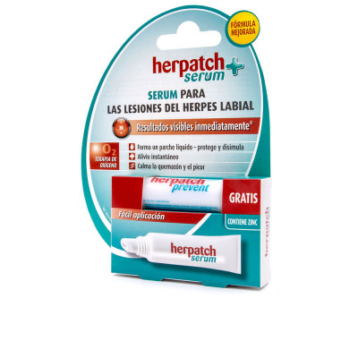 HERPATCH HERPES sérum + baume à lèvres 2 unités