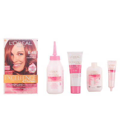 EXCELLENCE Teinture crème 6.46-blond acajou cuivré foncé 192 ml
