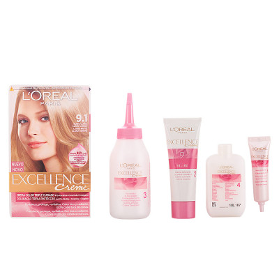 EXCELLENCE Teinture crème 9.1-blond clair cendré clair 192 ml