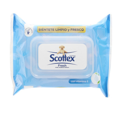 SCOTTEX Papier toilette humide original 74 u