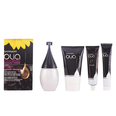 OLIA Coloración Permanente 1,0 Negro Ebano 4 pz