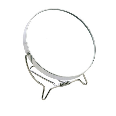 MIROIR double métal x3 avec support rabattable 12,2 cm 1 unité