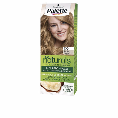Teinture NATURAL PALETTE 7.0-blond moyen 1 u