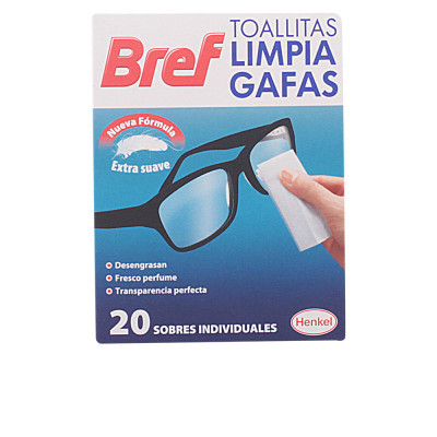 BREF lingettes nettoyantes pour lunettes 20 unités