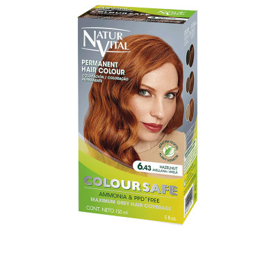 Coloration permanente COLOURSAFE 6.43-noisette