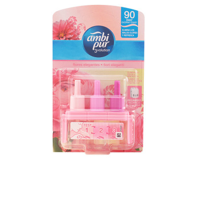 3VOLUTION Recharge désodorisant fleurs roses 21 ml